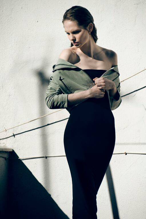 Perfecto Lavand y vestido Wolford