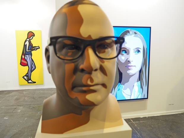 8. Julian Opie, Krobath. Wien Gallery