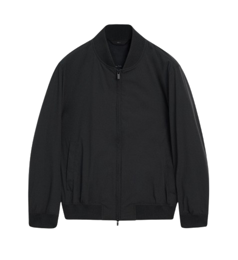 Bomber negra de Massimo Dutti