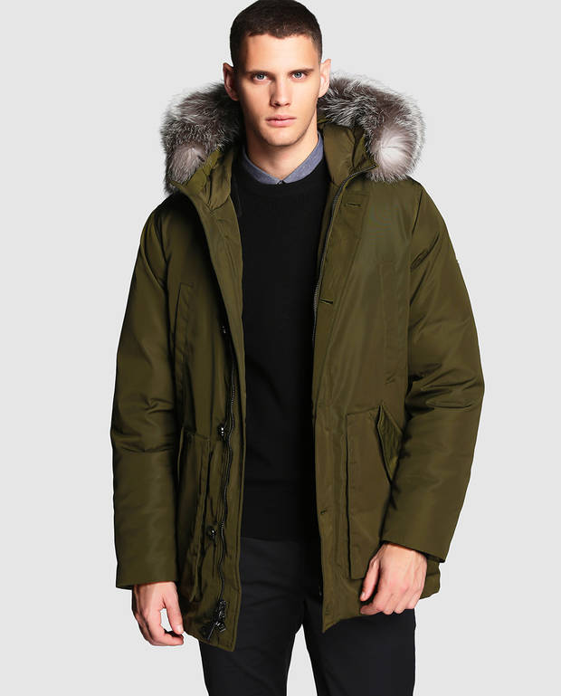 abrigos hombre vanidad parka michael Kors