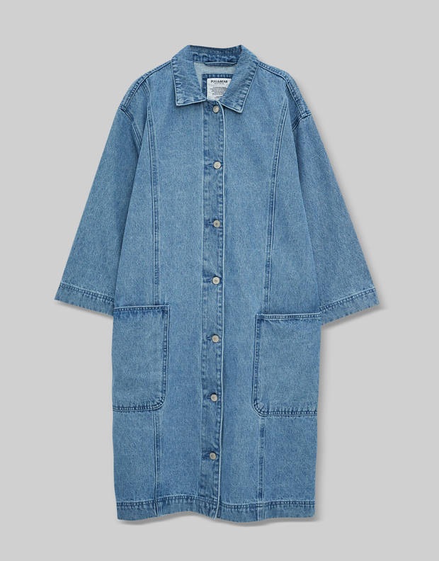 abrigos rebajas pullandbear