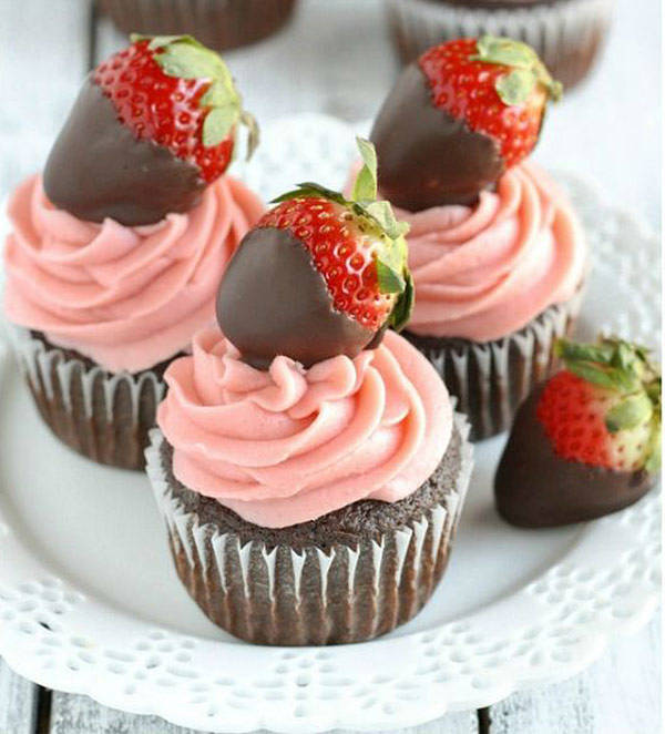 Boda cupcakes