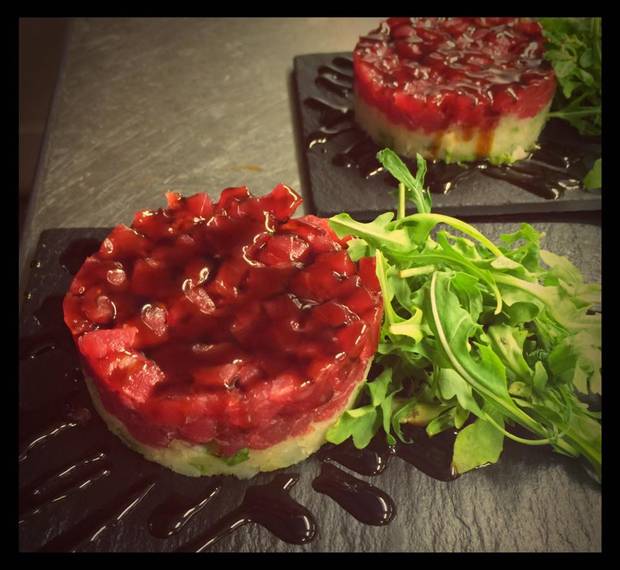 Tartar de atún