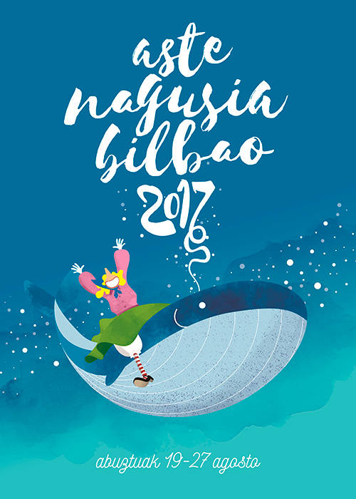 cartel de las fiestas de bilabo