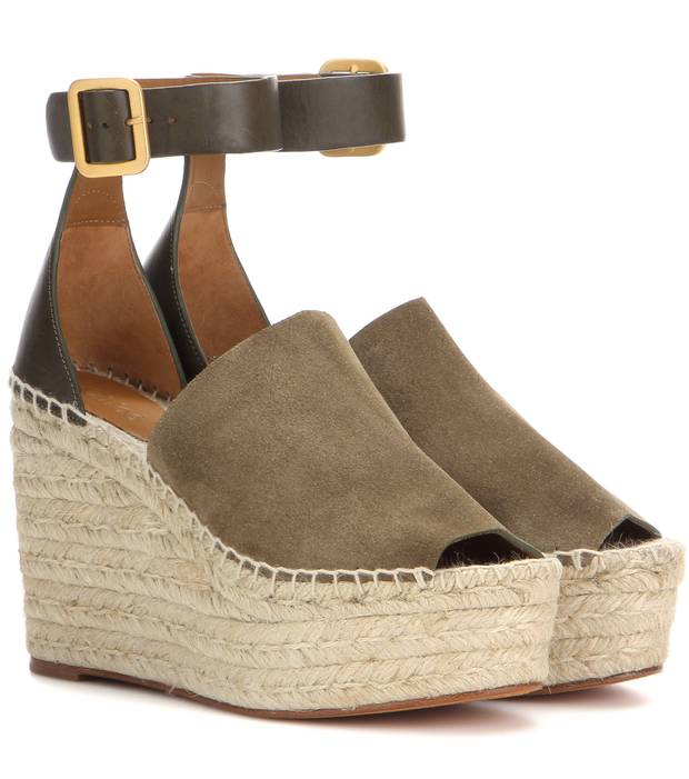 zapatos khaki