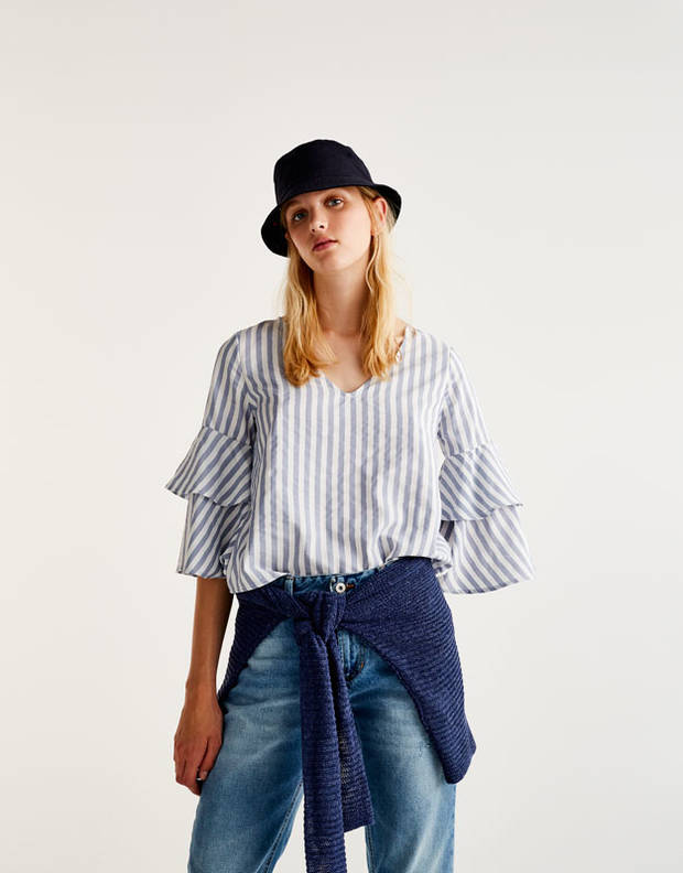 Colores azul pull and bear