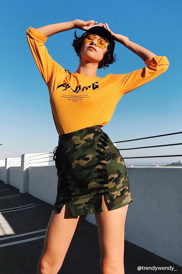 Colores caqui forever 21
