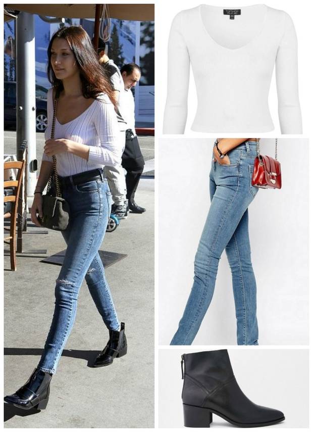 copia el look vanidad bella hadid