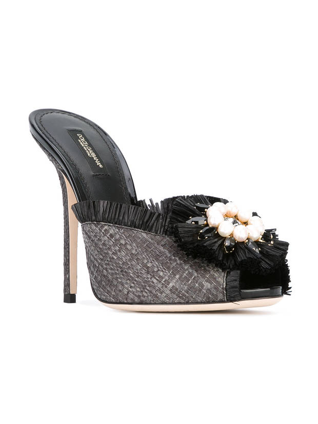 heeled mules