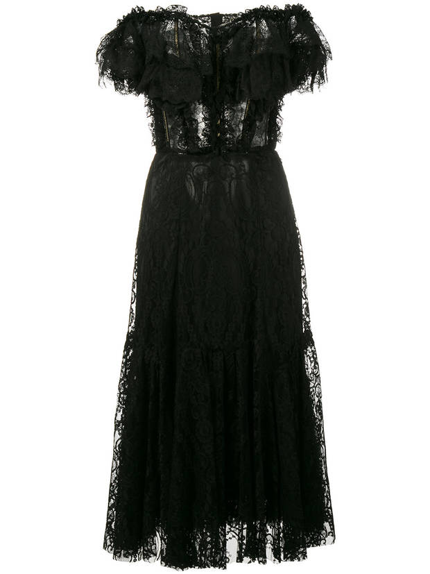 vestido hombros descubiertos