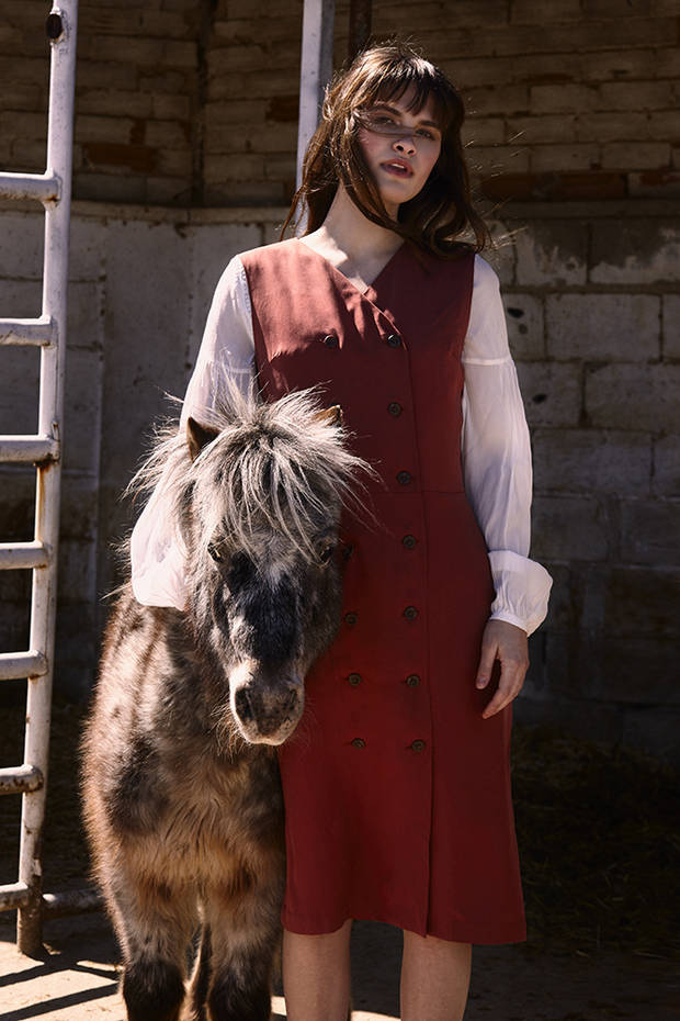 Editorial de Moda TWO AT THE COWSHED 8