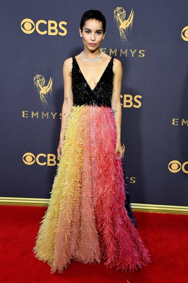 Emmys - Zoe Kravitz - Dior