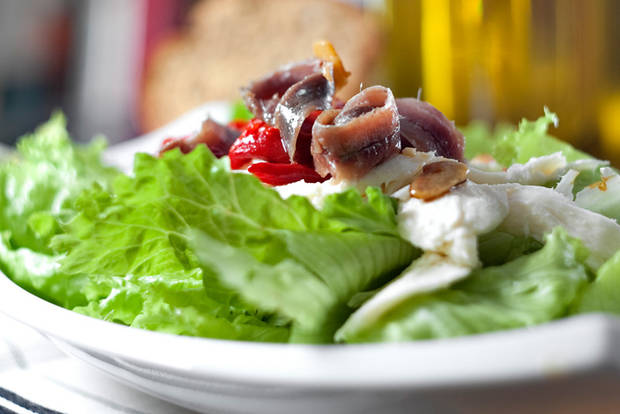 ensaladas anchoas