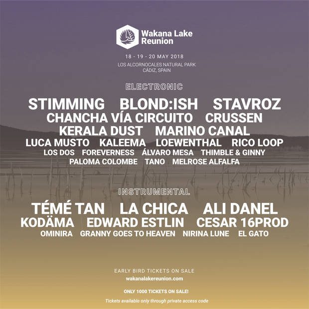 festivales CARTEL WAKANA LAKE REUNION