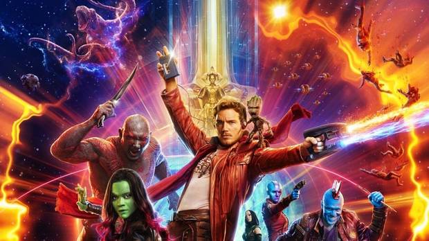 fin de semana Guardianes de la galaxia