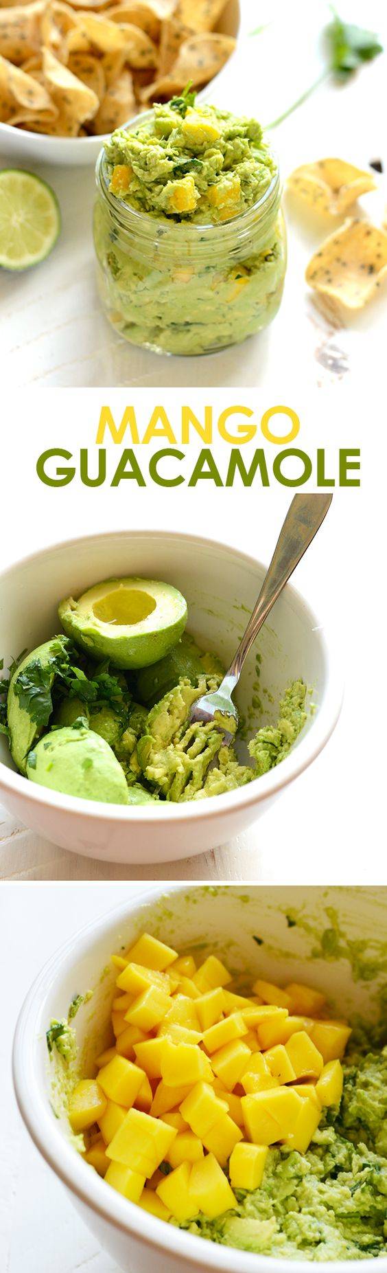 foodie vanidad mango y guacamole
