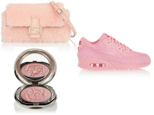 complementos tendencia rosa