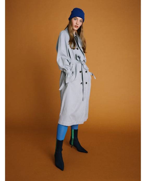 gabardina zara rebajas (29.9)