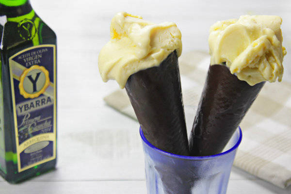 helados aceite de oliva