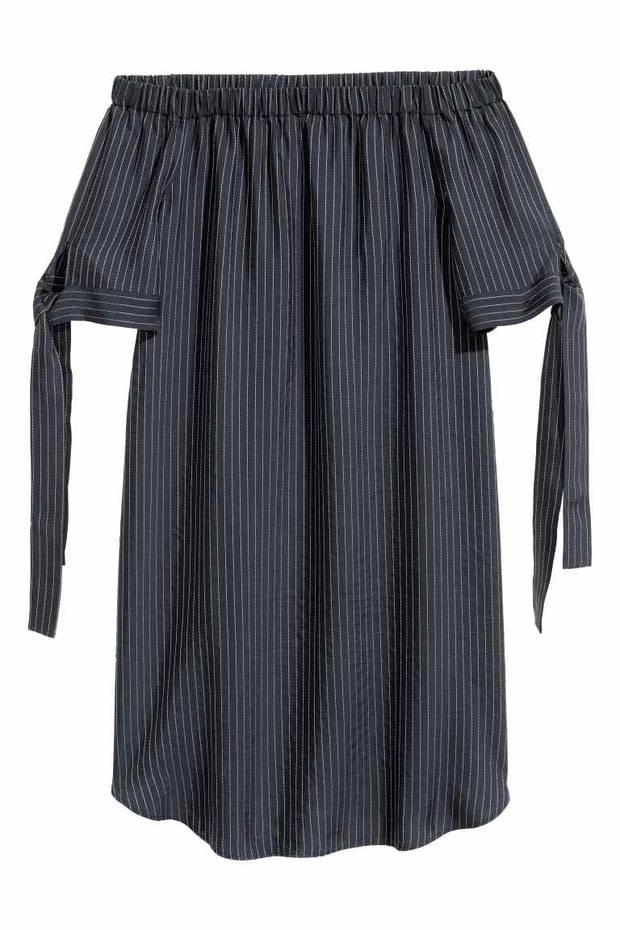 vestido hombros descubiertos