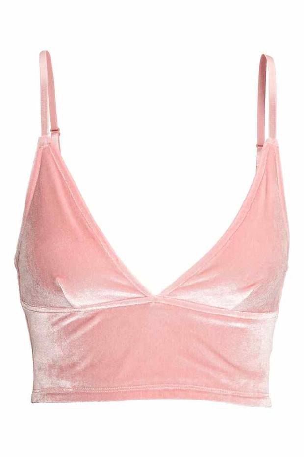 bralette terciopelo