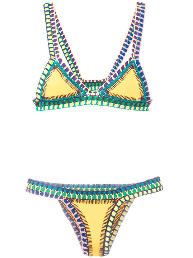 bikini amarillo