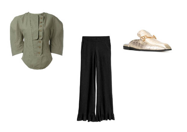 look volumen hombros