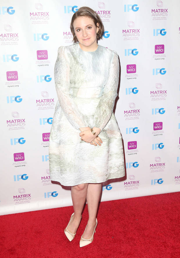 los looks mas impactantes de la semana Lena-Dunham