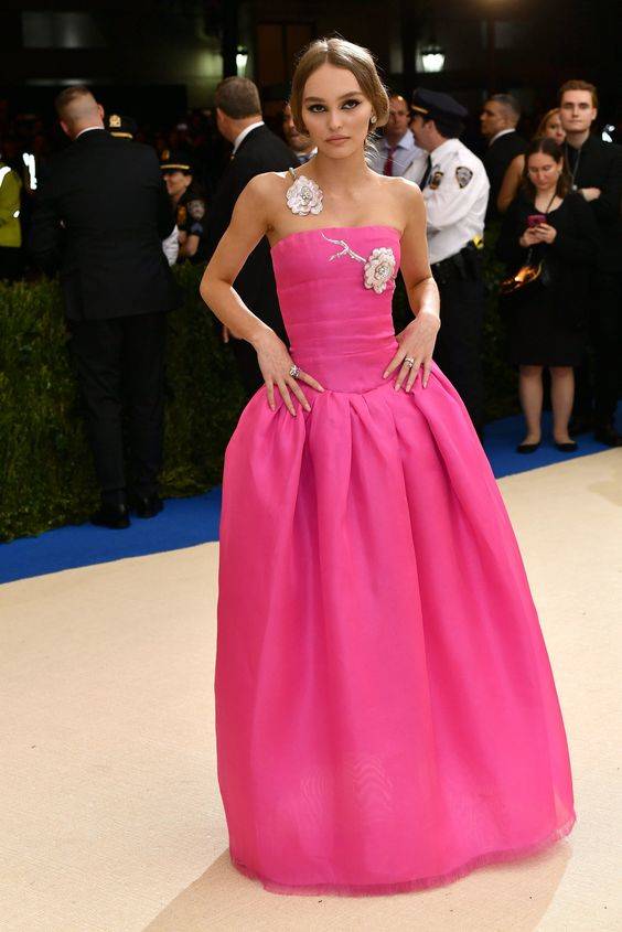lily rose depp met gala