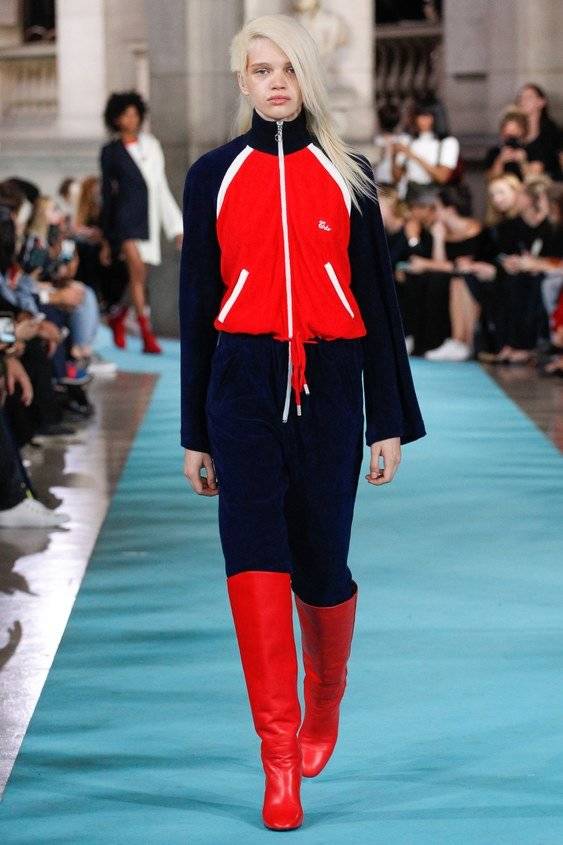 chandal en pasarela