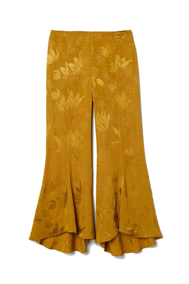 pantalón de tiro alto H&M