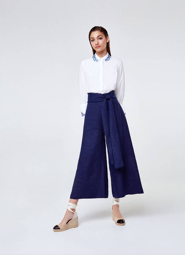 pantalón de tiro alto Uterqüe