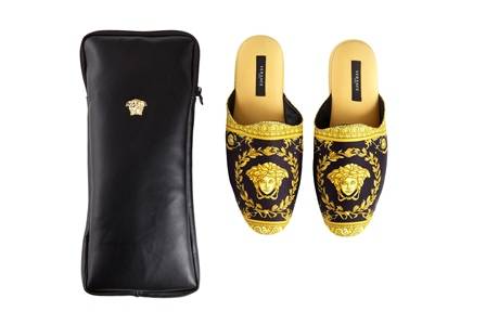 Accesorios para dormir Pantuflas versace