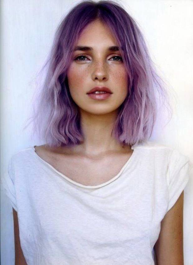pelo color lavanda