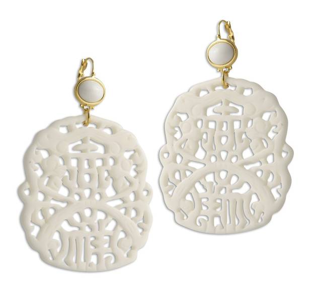 pendientes clave Kenneth Jay Lane