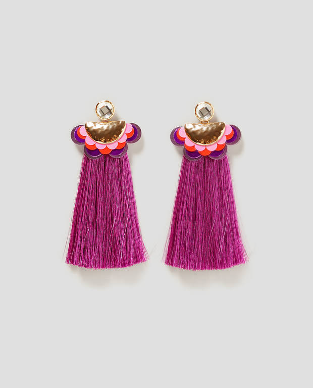 pendientes clave zara