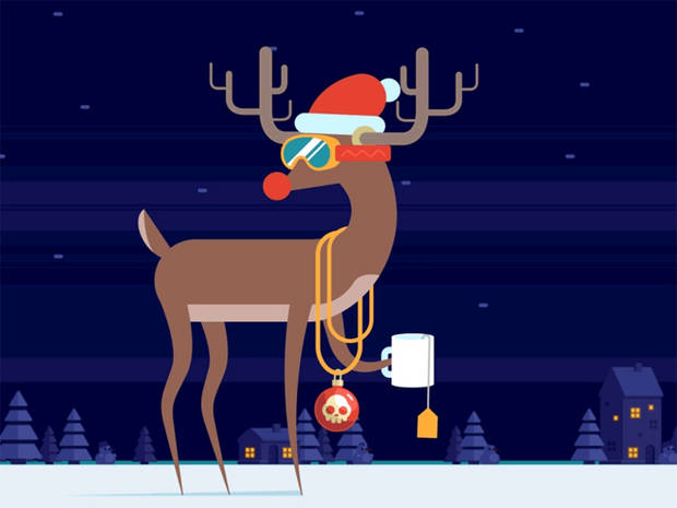 música papá noel navidad rudolf_rebelde