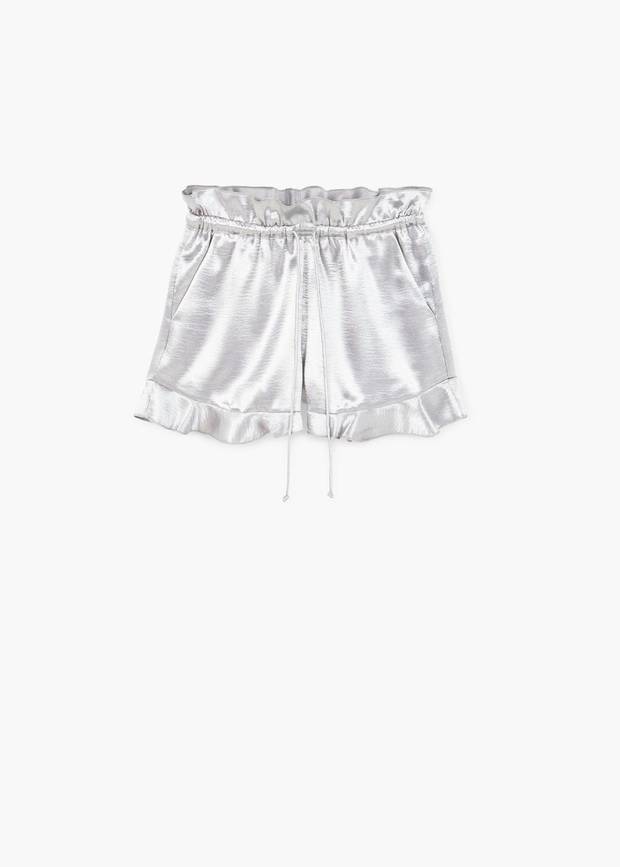 Shorts con volante Mango 02