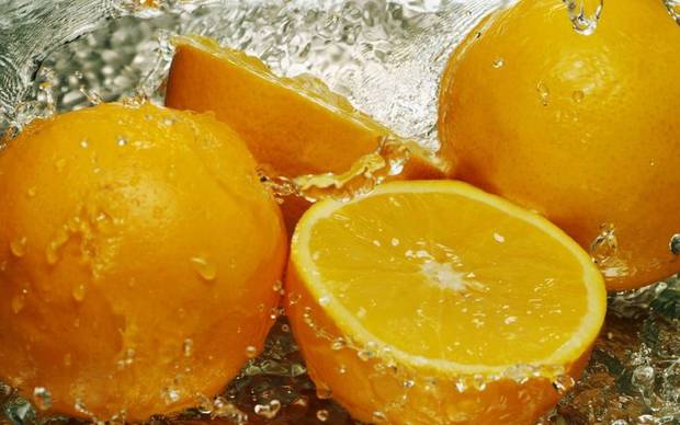 comidas sanas naranja