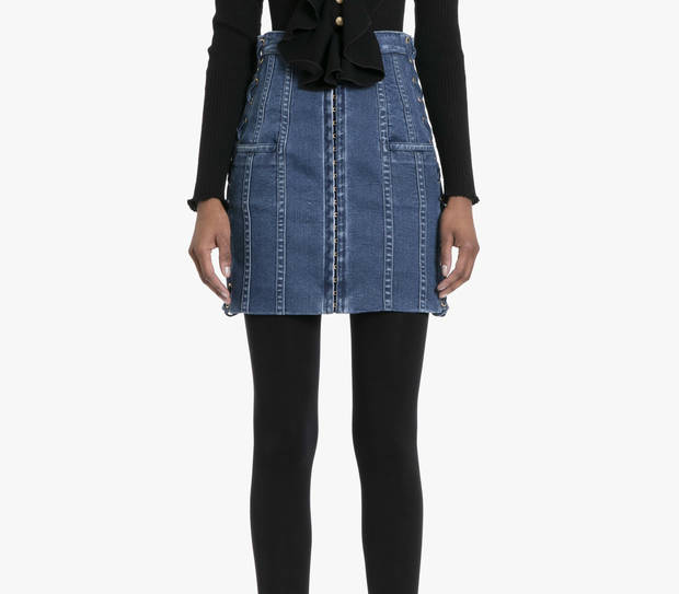 mini-falda-vaquera-clasico-verano-balmain