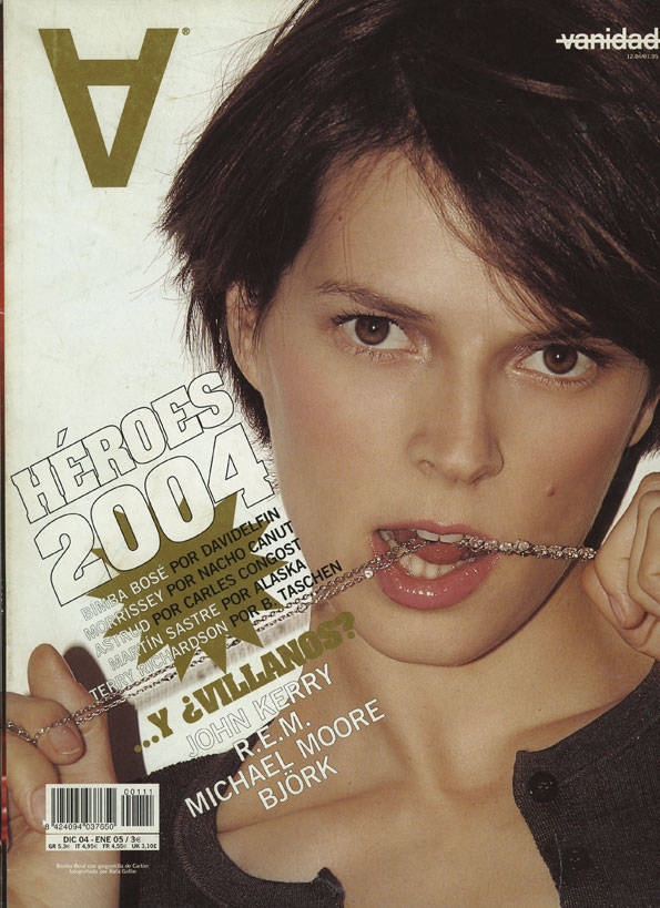 muere bimba bosé portada vanidad 2004