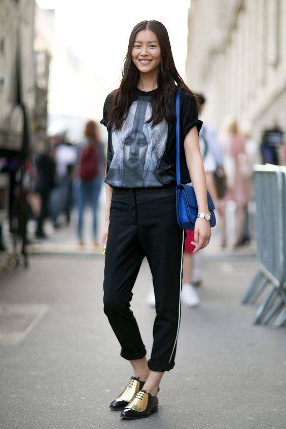mujeres estilo liu wen