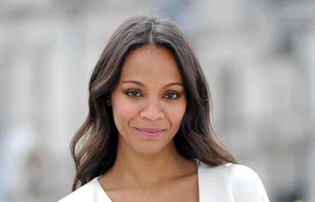 LONDON, UNITED KINGDOM - JULY 25: Zoe Saldana attends the 