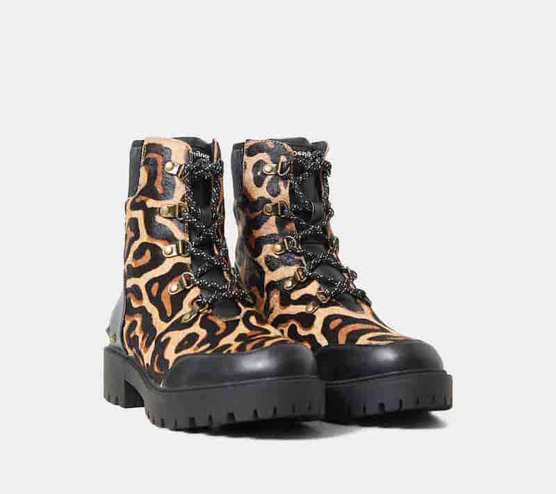Botas de leopardo de Desigual