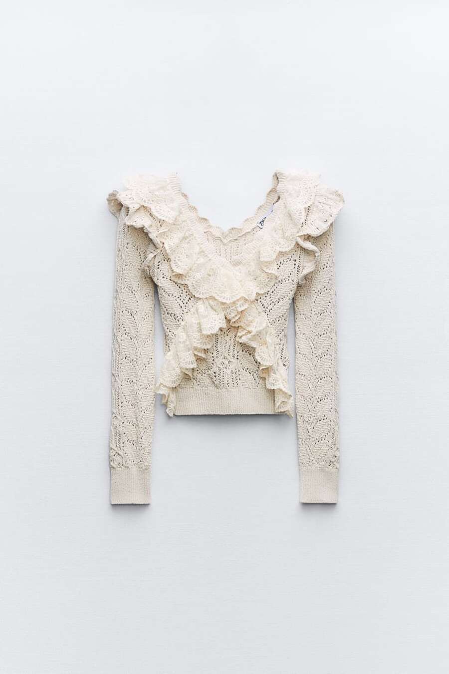 Jersey estilo romántico de Zara