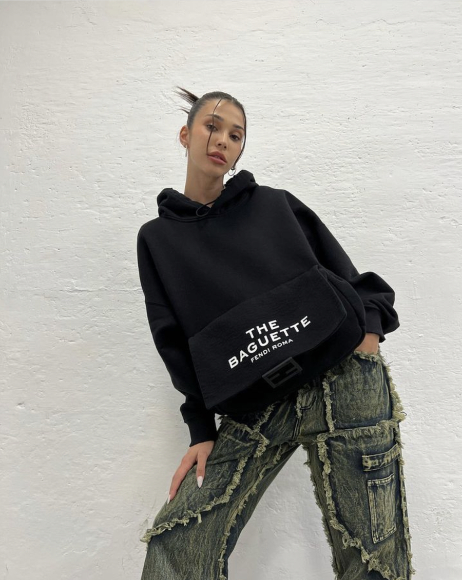 Ana Sotillo con estilo grunge