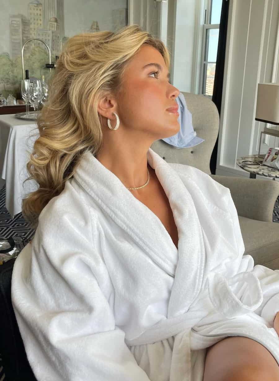 La influencer Matilda djerf con ondas wavy