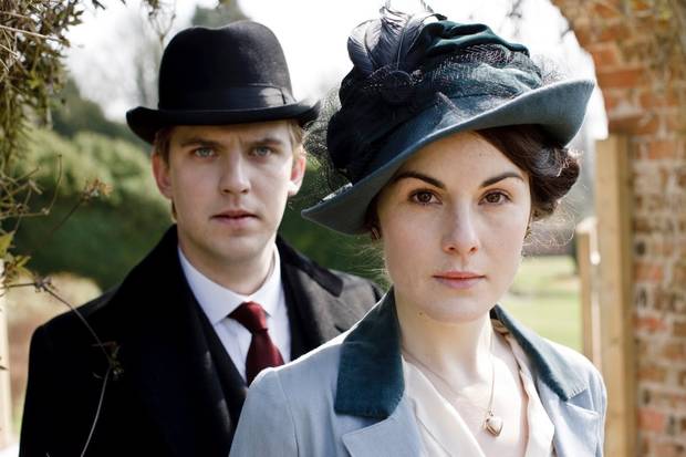 vestuario series y películas vanidad Downton Abbey