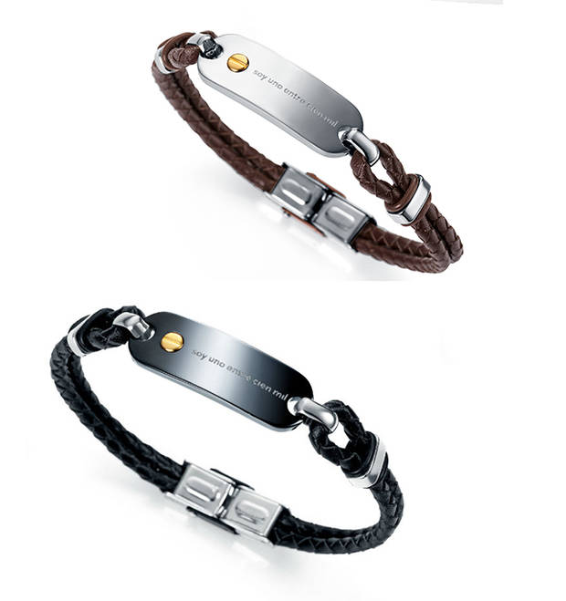 Pulsera hombre Uno Entre Cien Mil. Viveroy.