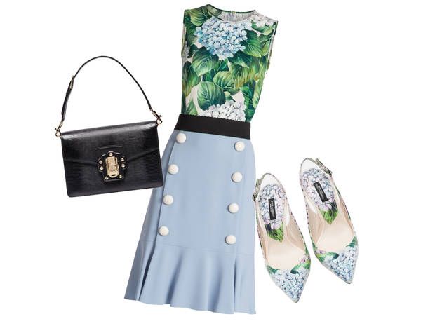 Volantes Collage Dolce and Gabbana